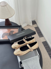 BALLET IN GLITTER GOLDEN SEQUINS