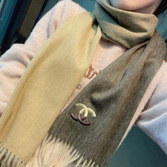 SCARF 180 CM IN COLORFUL CASHMERE 387915