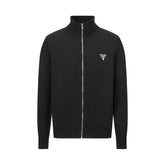 PRADA ZIP-UP KNIT CARDIGAN STYLE 142