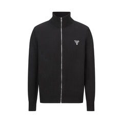 PRADA ZIP-UP KNIT CARDIGAN STYLE 142