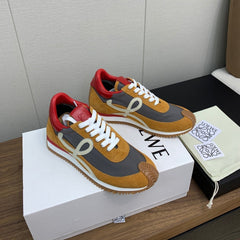 LW FLOW RUNNER SNEAKER BRONZE-ANCHOR SUEDE