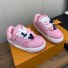 LV TRAINER IN LIGHT PINK CALFSKIN