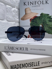 PILOT SUNGLASS 581365 IN BLACK METAL