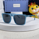 RECTANGULAR FRAME SUNGLASSES 563258 IN ACETATE