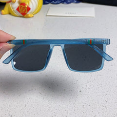 RECTANGULAR FRAME SUNGLASSES 563258 IN ACETATE