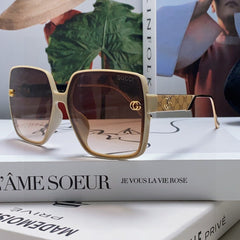 SQUARE FRAME SUNGLASSES 567447 IN ACETATE