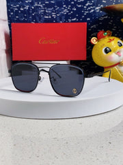 PREMIÈRE SQUARE FRAME SUNGLASSES 533240 IN METAL