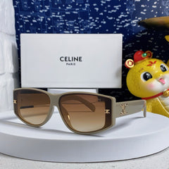 TRIOMPHE SUNGLASS 533218 IN IVORY ACETATE CAMEL LENSES