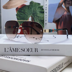 AVIATOR FRAME SUNGLASSES 570223 IN METAL