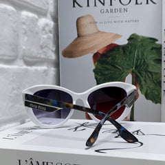 GLIMPSE SUNGLASSES 576814 IN WHITE ACETATE