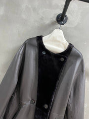 MIUMIU LEATHER JACKET STYLE 546
