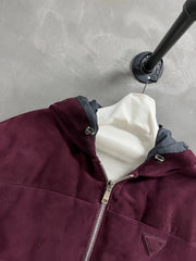 PRADA 25S SUEDE DOWN VEST 385