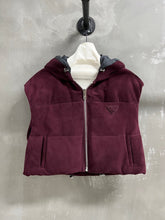 PRADA 25S SUEDE DOWN VEST 385