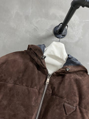 PRADA 25S SUEDE DOWN VEST 384