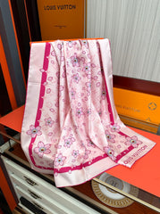 LV SCARF 90 CM IN SILK 723122