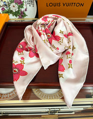 LV SCARF 90 CM IN SILK 723123