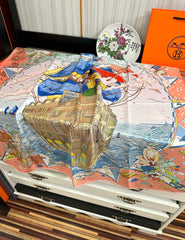 HERMES 25S SCARF 90 IN SILK 730532