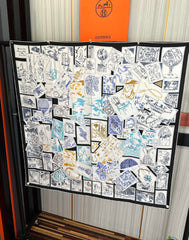 HERMES 25S SCARF 90 IN SILK 732033