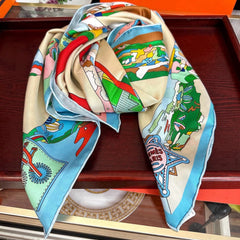 HERMES 25S SCARF 90 IN SILK 733835