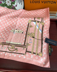 LV SCARF 90 CM IN SILK 733840