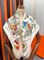 HERMES 25S SCARF 90 IN SILK 735732