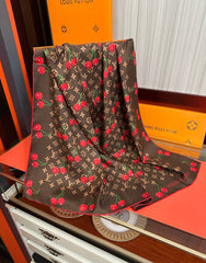 LV SCARF 90 CM IN SILK 05