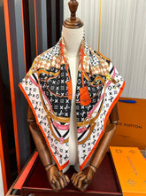 LV SCARF 90 CM IN SILK 738451