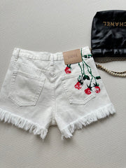 Loewe 25 Short White Cotton