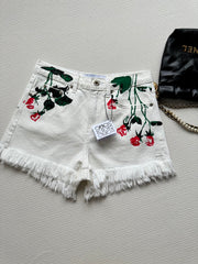 Loewe 25 Short White Cotton