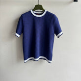 GUCCI SHORT-SLEEVE KNIT TOP STYLE 123