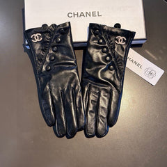 GLOVES IN BLACK LAMBSKIN 466772