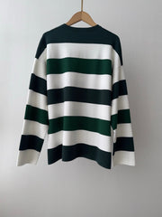 MAX MARA 25S LONG-SLEEVE STRIPED SWEATER 128
