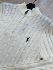 RALPH LAUREN 25S HALF-ZIP SWEATER 242