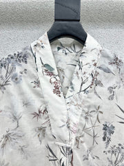 DIOR CLASSIC FLORAL SHIRT 275026