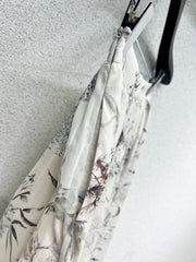 DIOR CLASSIC FLORAL LONG SKIRT 275021