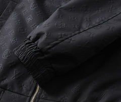 LV HOODED JACKET BLACK 239058
