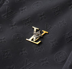 LV HOODED JACKET BLACK 239058