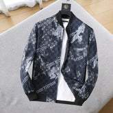 LV NAVY BLUE MONOGRAM AND DAMIER JACKET 239046