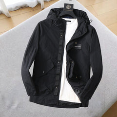 LV HOODED JACKET BLACK 239047