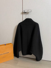 LV 25S WOOL CAPE COAT 0017