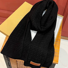 BBR SCARF 170 CM IN WOOL MIX CASHMERE 489017