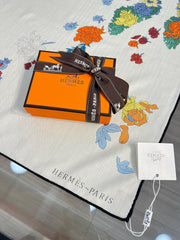 HERMES 25S SCARF 140 IN SILK 724766