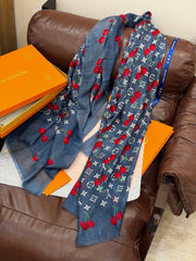 LV SCARF 200 CM IN CASHMERE 728982