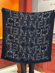 CHANEL 25S SCARF 200 IN CASHMERE 728986