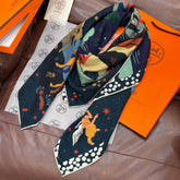 HERMES 25S SCARF 140 IN SILK 733916
