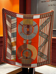 HERMES 25S SCARF 140 IN SILK TWILL 733918