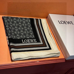 LOEWE 25S SCARF 140 IN CASHMERE SILK 738548