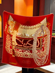 HERMES 25S SCARF 140 IN SILK 854764