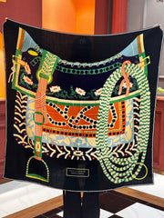 HERMES 25S SCARF 140 IN SILK 854765