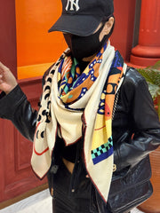 HERMES 25S SCARF 140 IN SILK 854766